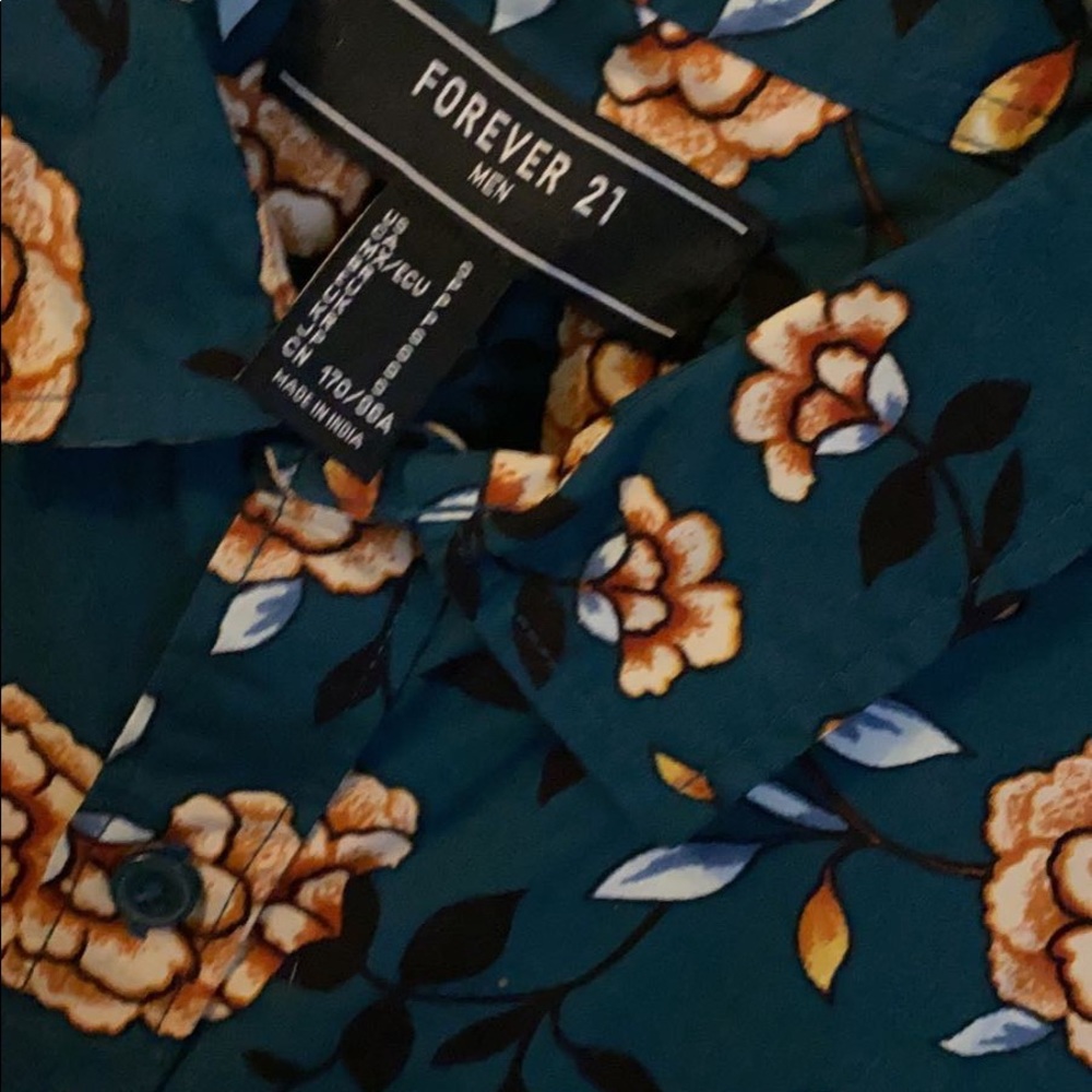 Forever21 button up tee